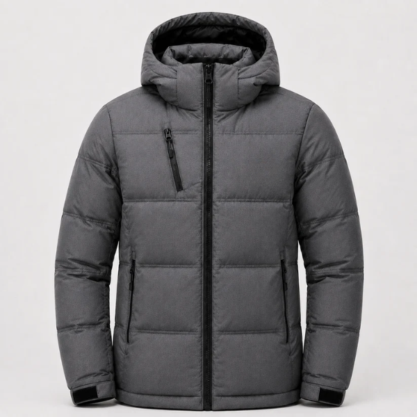 Doudoune Homme Chaude à Capuche – Collection Hiver 2026/27