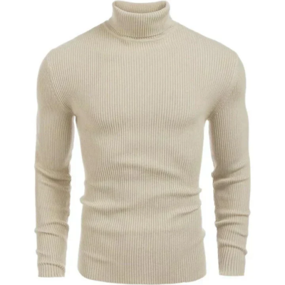 Pull à col roulé