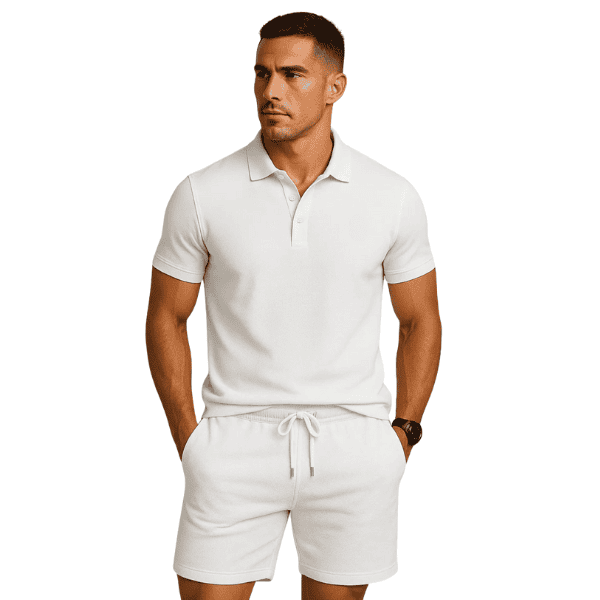 Ensemble Homme Premium (2 Pièces) – Tendance Été 2025