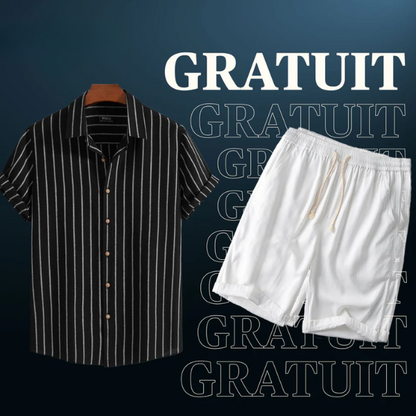 Achetez-en 1 et obtenez-en 2 : Chemise Signature + Short Offert