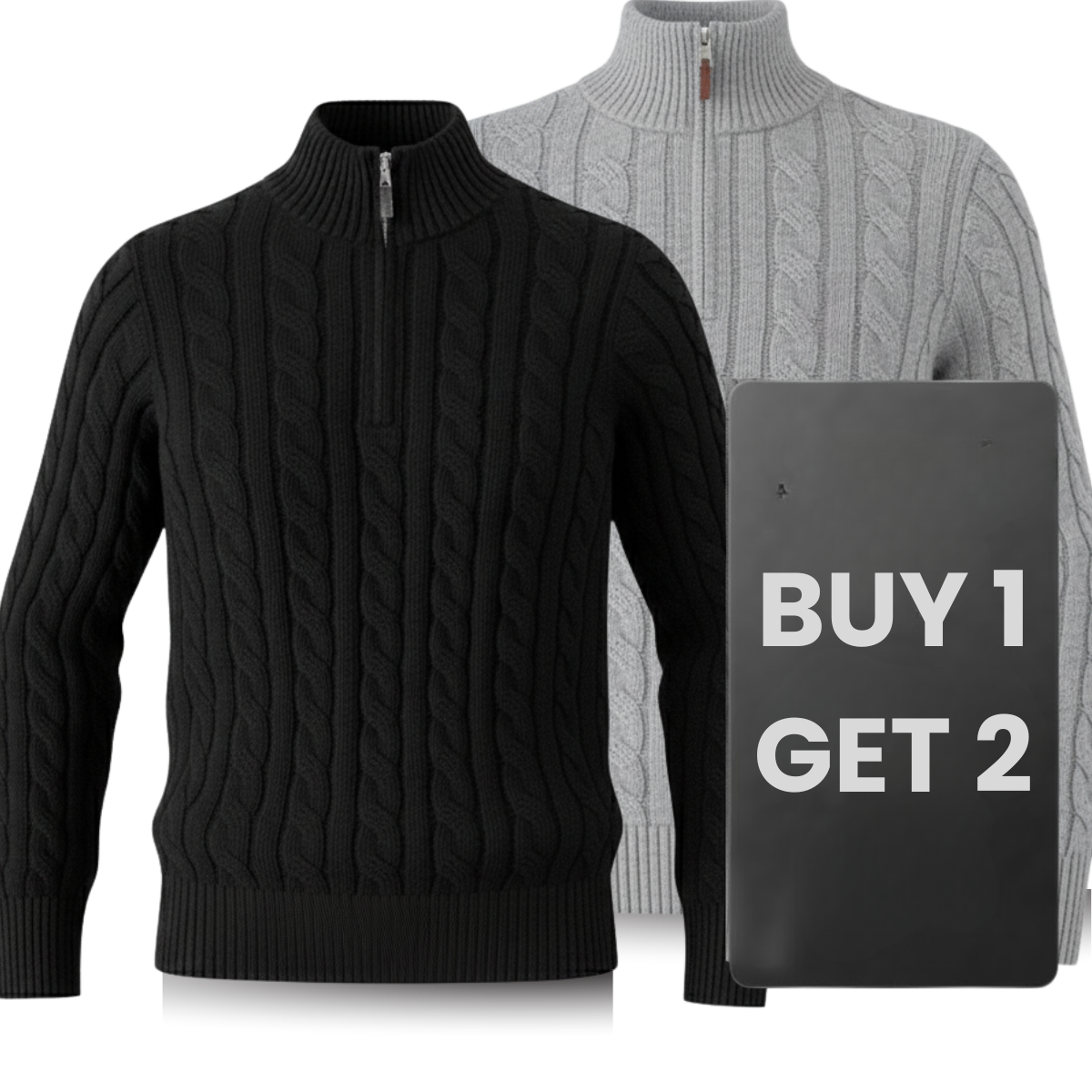 Pull torsadé en cachemire (DESTOCKAGE) – 1 Acheté = 2 Offerts