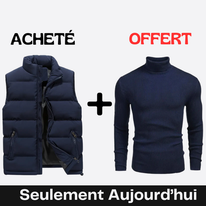 Gilet + Pull Gratuit (DESTOCKAGE)