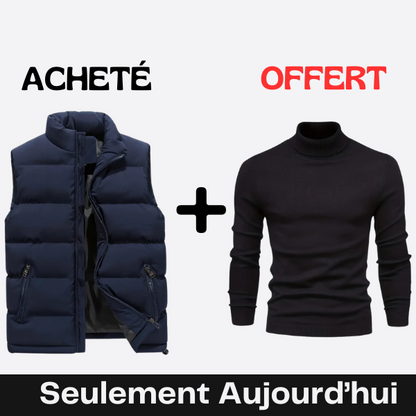 Gilet + Pull Gratuit (DESTOCKAGE)